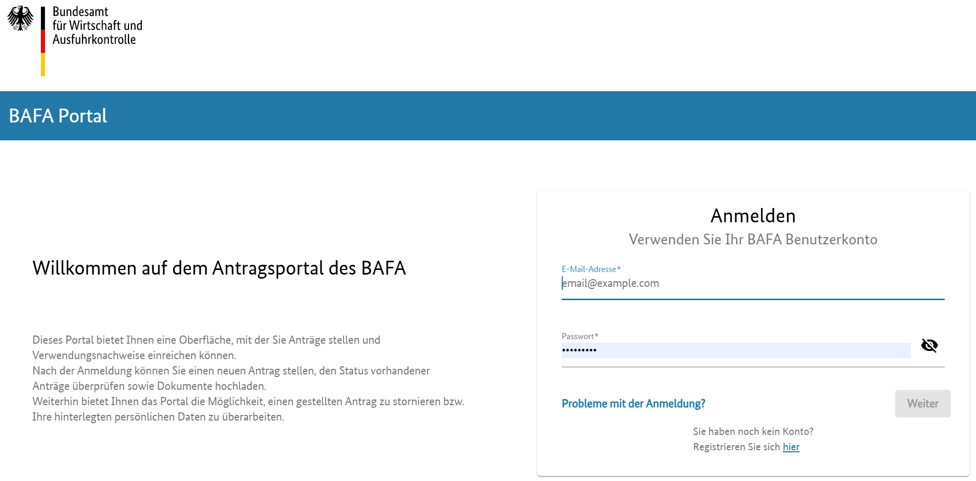 Fördermittel beantragen